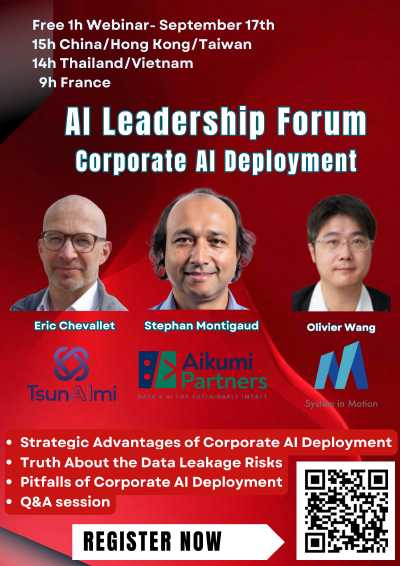 Free Webinar - AI Corporate Deployment - September 17th