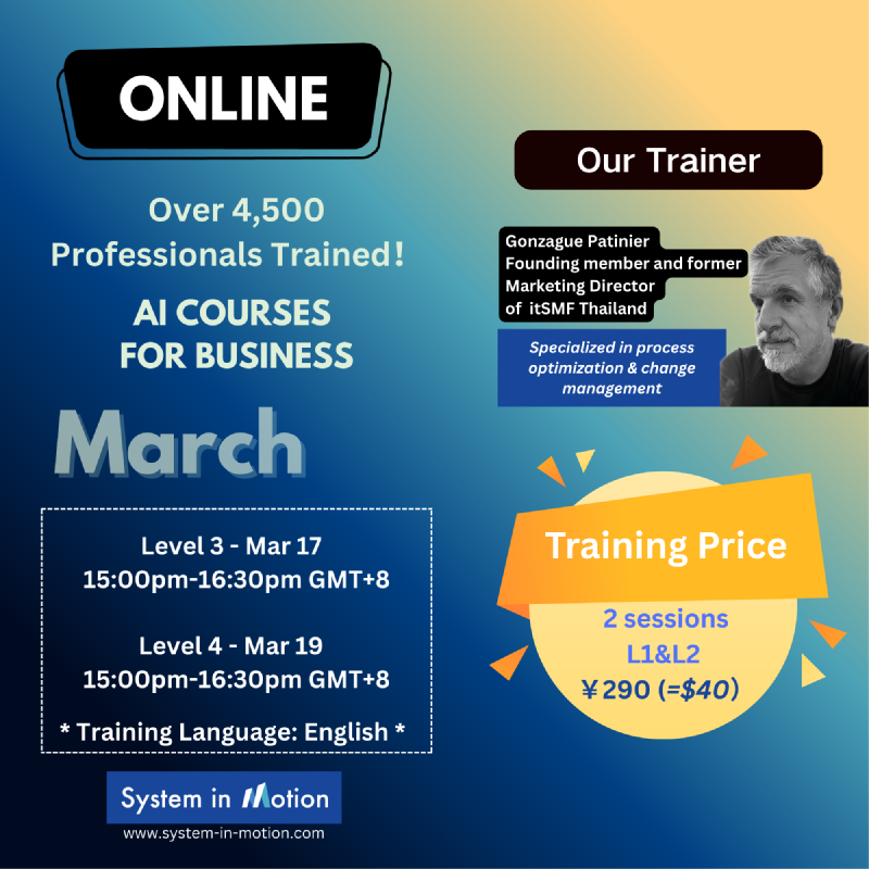 Online Training Level-3 March 17th 2026