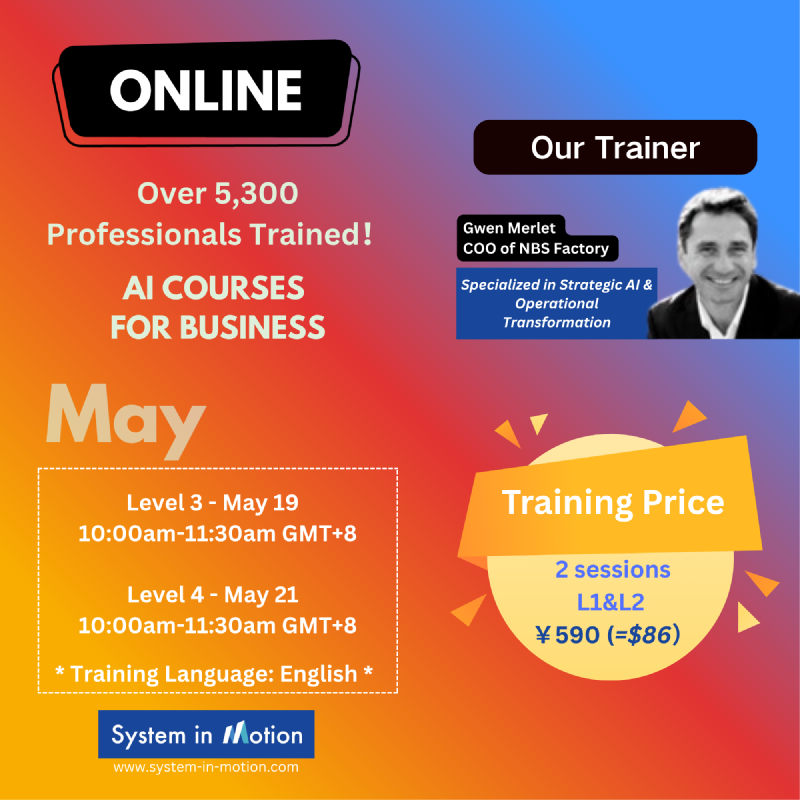 Online Training Level-4 May 21th 2026