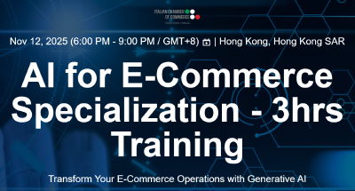 AI for E-Commerce Specialization - 3hrs Training