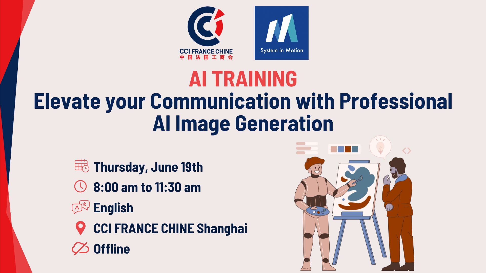 AI Training - Elevate your Communication with Professional AI Image Generation - 3.5H Training