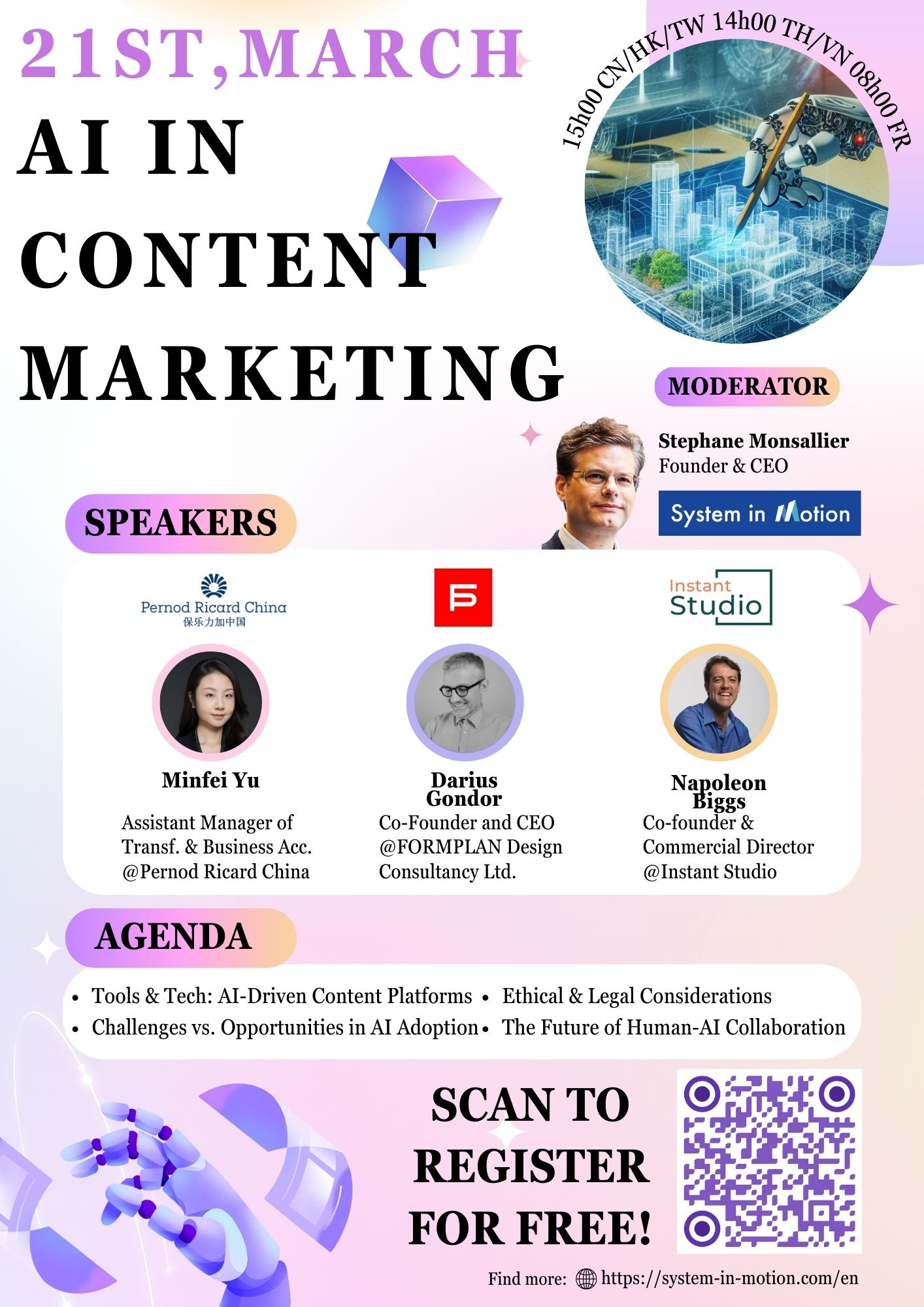 Free Webinar - AI in Content Marketing - March 21st 2025