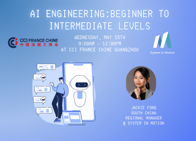 CCI AI Engineering: Beginner to Intermediate Level - May 15th - GuangZhou