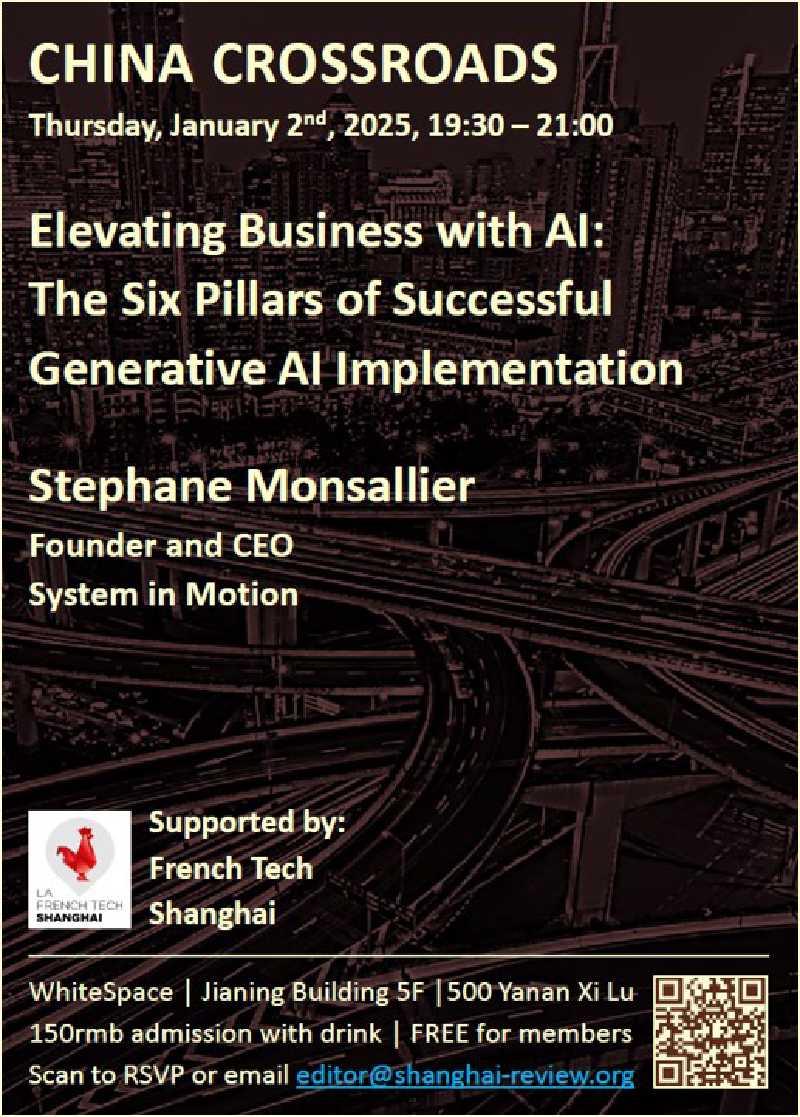 Elevating Business with Al: The Six Pillars of Successful Generative AI Implementation