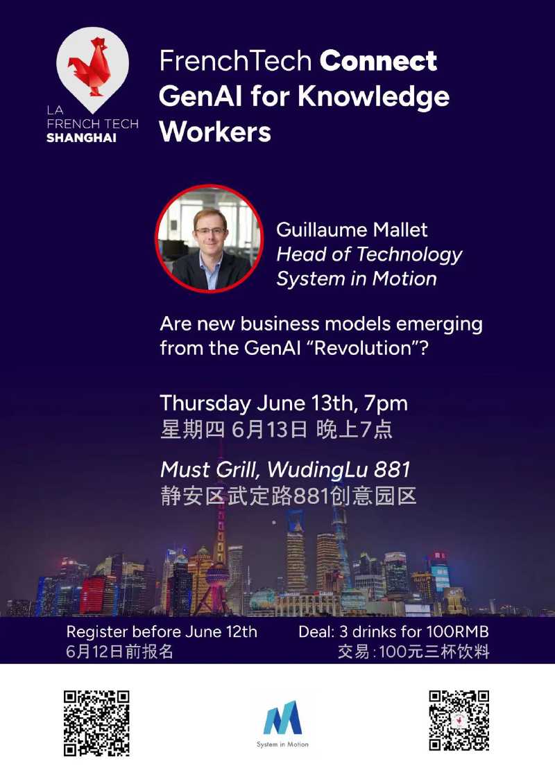 FrenchTechConnect on Generative AI - June 13th 2024 - Shanghai