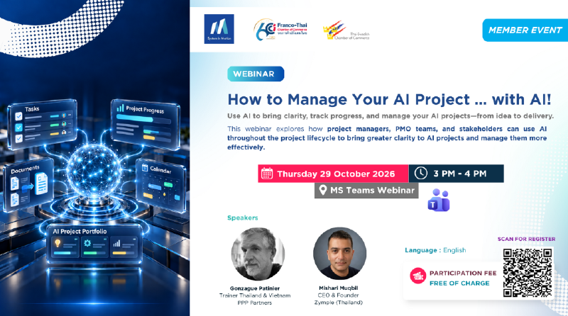 Webinar: How to Manage Your AI Project … with AI!