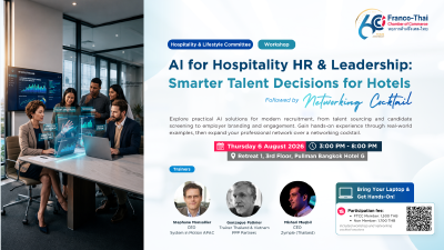 FTCC Training - AI for Hospitality HR & Leadership Workshop - 3H Training & Networking
