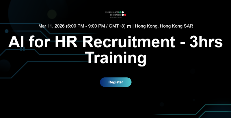 AI for HR Recruitment - 3hrs Training