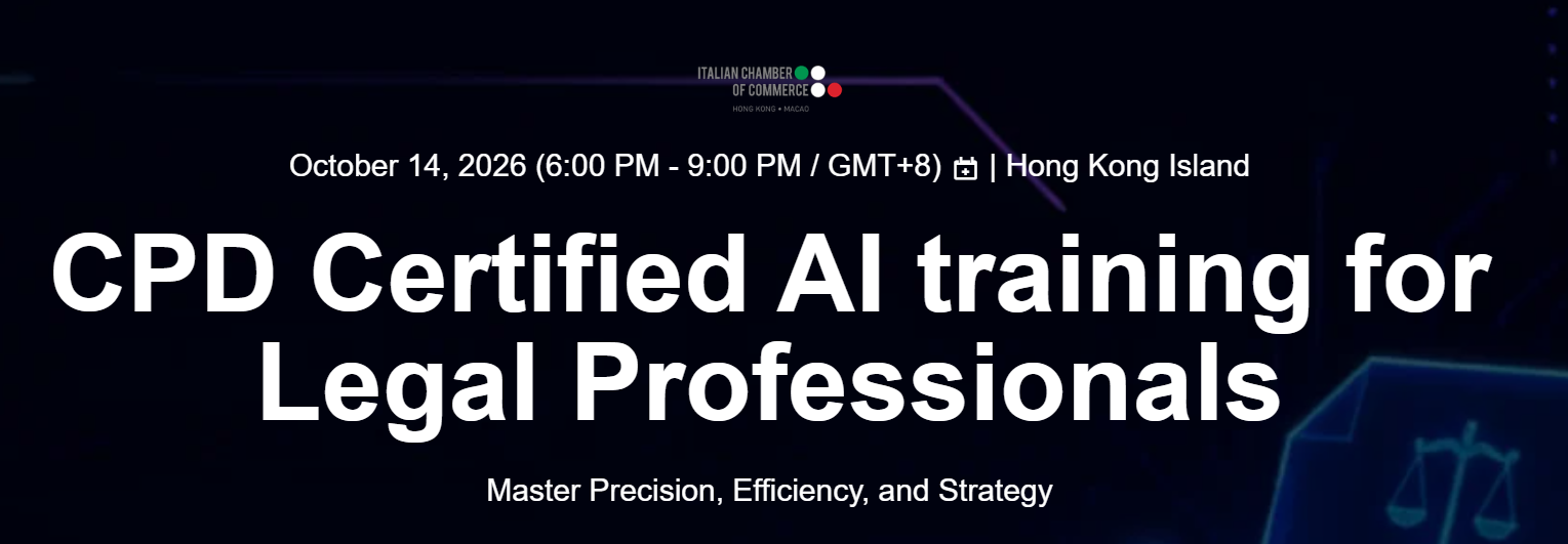CPD Certified AI Training for Legal Professionals