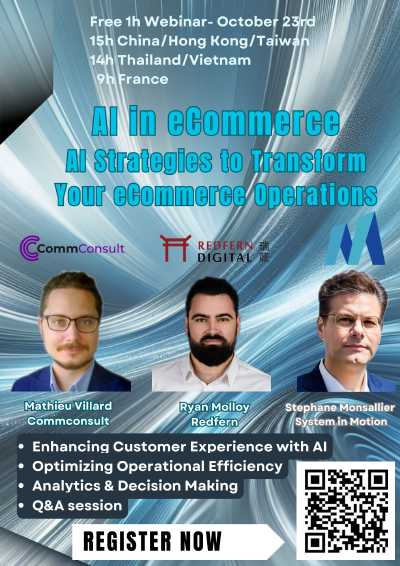 Free Webinar - AI in eCommerce - October 23rd 2024