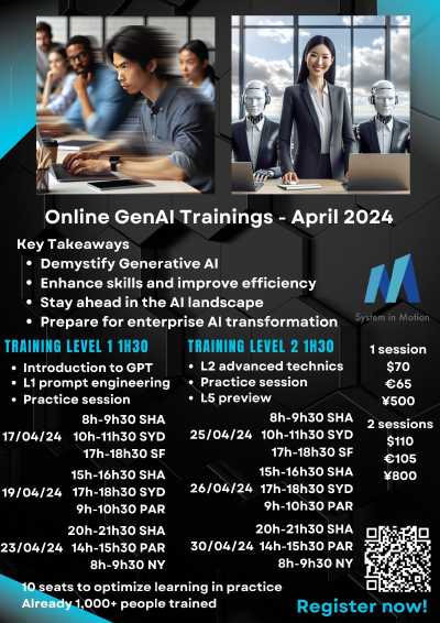Online Training Level 1 April 19th 2024