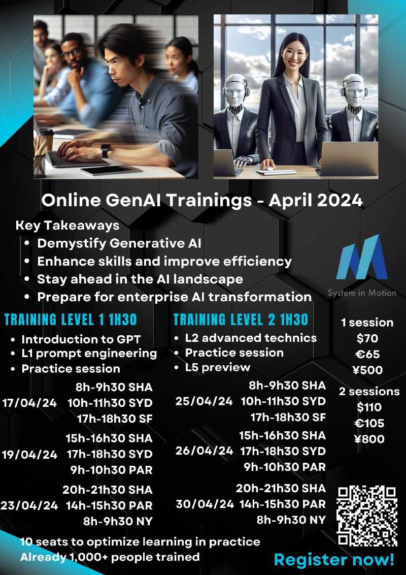 Online Training Level 1 April 19th 2024