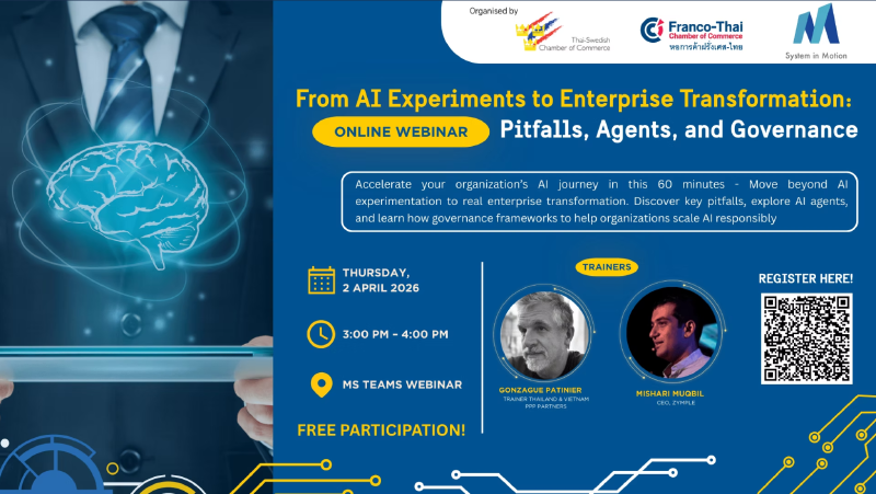 Webinar: From AI Experiments to Enterprise Transformation